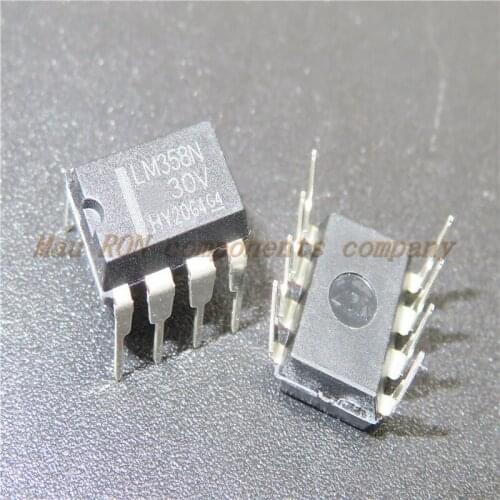 10PCS/LOT LM358P DIP8 LM358 DIP-8 LM358N Operational amplifier New original In Stock