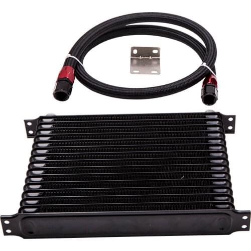 15 Row Engine Thermostat Adaptor 10 An Oil Cooler Adaptor + Oil Lines kit