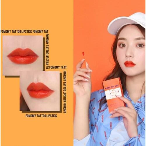 20pcs/set Disposable Cotton Swab Lipstick Cosmetic Waterproof LongLasting Liquid Glaze Cigarette Case LipGlaze Portable Lipstick