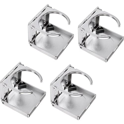 4Pcs Foldable Beverage Drink Cup Holder For Car Boat Foosball Table