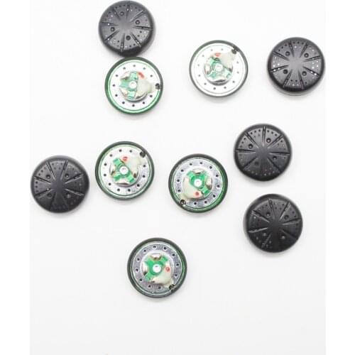 5 Pairs/Lot DIY Vido Earphone Speaker 15.4mm Flat Head Earbuds Speaker Diy MX500 Driver Unit for Vido Earphone