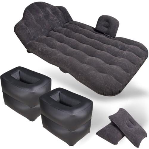Car Travel Bed air mattress Inflatable Bed Automobile Rear Row camping Sleeping Floatation sofa SUV Automatic Air Matting Pad