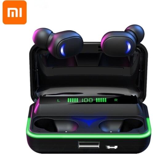 Xiaomi E10 TWS Wireless Headphone 1200mAh V5.1 Bluetooth 9D Stereo Earphone Waterproof Earbud With LED Display Wireless Headsets
