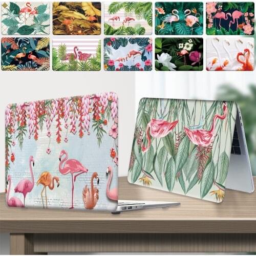 Laptop Case for Apple MacBook Pro 13/15/16 Inch/Macbook Air 13/11 Inch Flamingo Series Scratch-Resistant Hard Shell Case