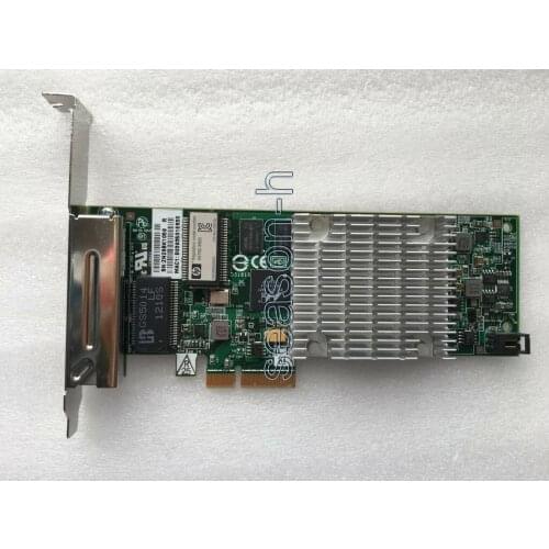 HP NC375T Quad Port PCIe Gigabit Server Network Card 539931-001 491176-001 full profile
