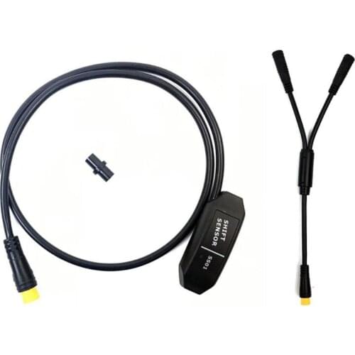 E-bike Gear Shift Sensor For Bafang Mid Drive BBS02B BBS01B BBSHD Motor Electric Bicycle Hub Motor Cable 24cm 48v 750w