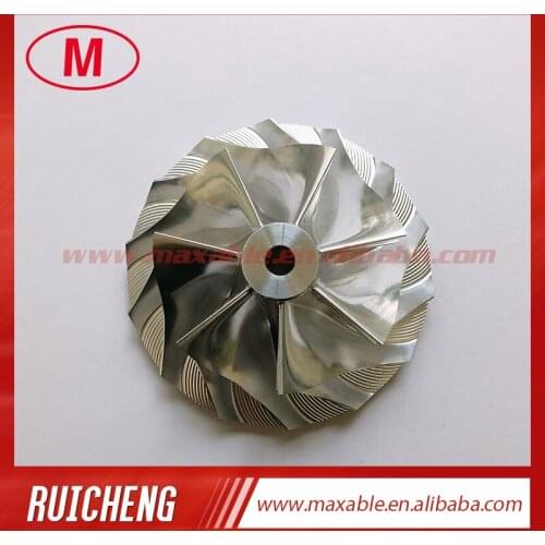 HX55 4035887/4036317 71.00/99.01mm 7+7 blades turbo billet/milling/aluminum 2618 compressor wheel for 4089860/4031411/4046127