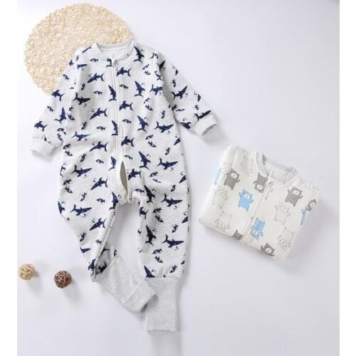 Children romper boys and girls clothes long sleeves overalls children clothing kids clothes children clothing winter warm romper