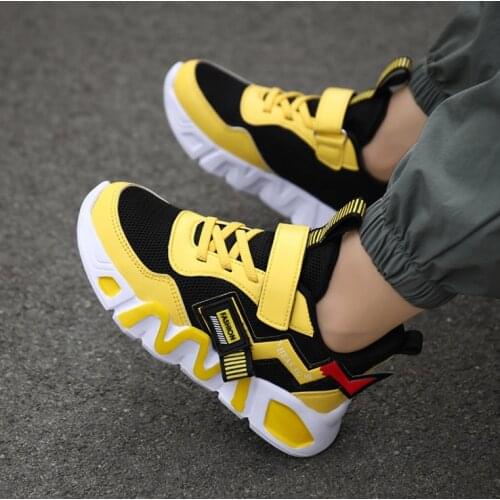 Pikachu Kids Shoes 2020 Boys Girls Causal Leather Sneakers Children Breathable Running Shoes Toddler Sports Shoe