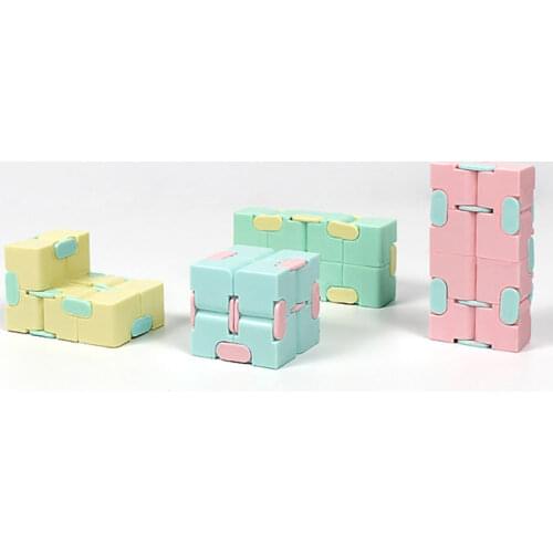 Puzzle Cube Durable Exquisite Decompression Toy Infinity Magic Cube For Adults Kids Fidget Toys Antistress Anxiety Desk Toy