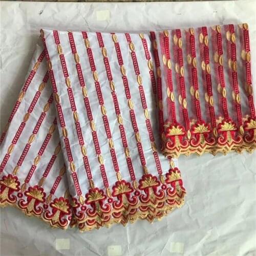 Latest damask shadda bazin riche fabric 2019 high quality lace fashion women bazin riche brocade guinea brocade fabric 7yards