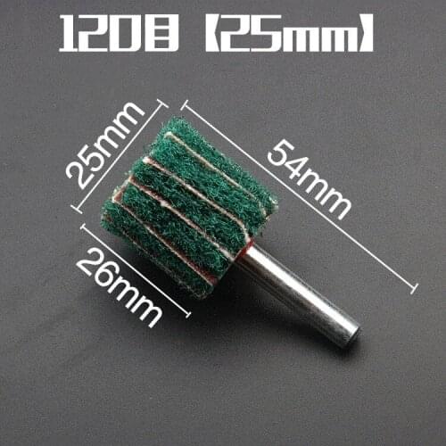 NEW 50ps OD25mm 1" MINI Non-woven Combi Abrasive Polishing brushed Disc Fits Rotary Tools Wood tool