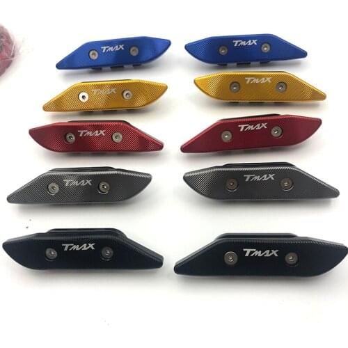 New Design with T-MAX LOGO For Yamaha Tmax 530 tmax530 sx dx 2017 2018 High Quality Motorbike Mirror Hole Cap Covers