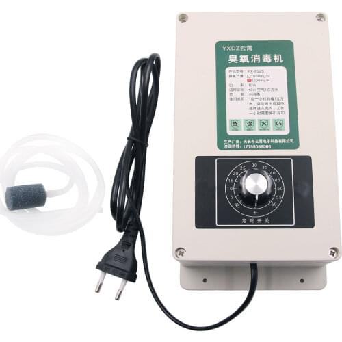 220V 2000mg/h Water Purifier Water Ozonizer Timer Ozone Generator For Fish Tank Fruit Vegetable