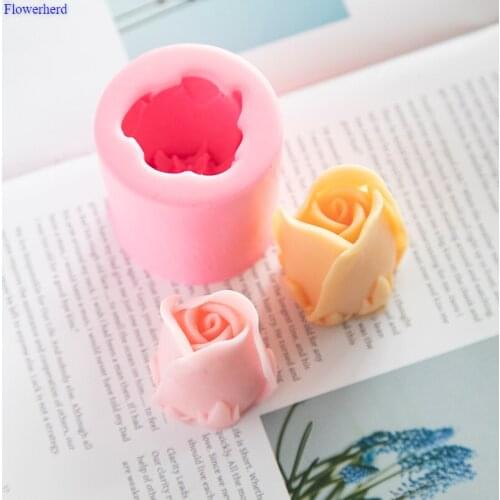 Single Hole Tulip Mold Handmade DIY Flower Soap Silicone Mold Chocolate Cake Mold Silicone Mold Soap Forms Soap Making Supplies