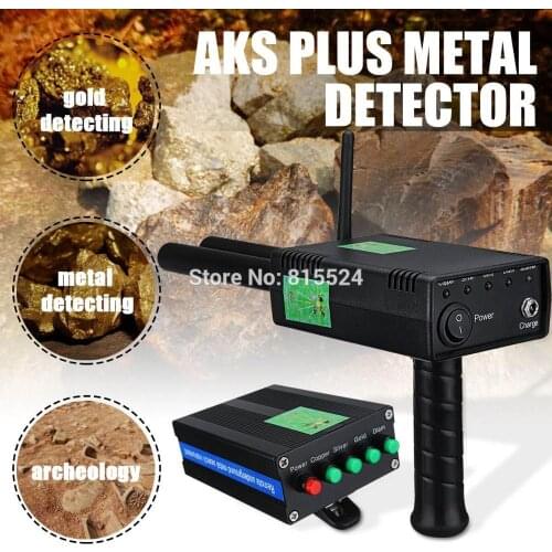 Professional Aks Gold Detector Long Range Gold Diamond Detector AKS 3D Metal Detector Gold Digger