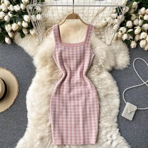 Летние платья в клетку SR.Singreiny China At AliExpress