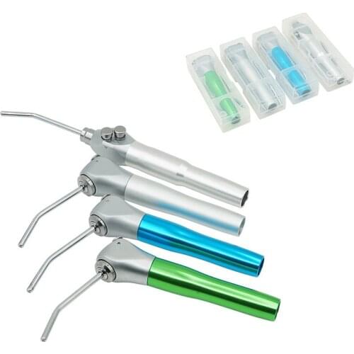 Dental Air Water Spray Triple 3 Way Syringe Handpiece +2 Nozzles Tips Tubes for Dental Three Way Air Water SprayTriple Syringe