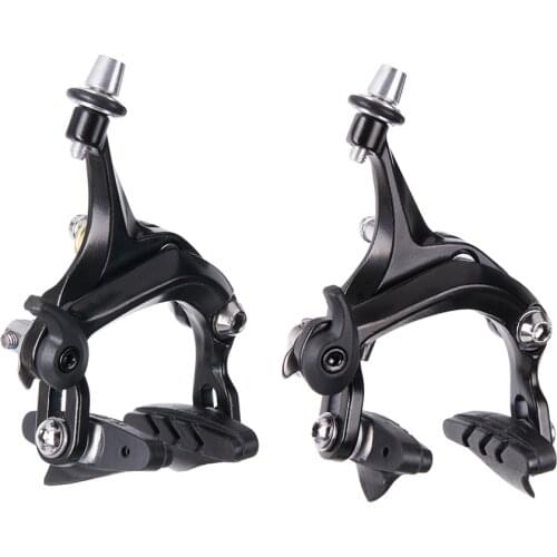 Caliper Brake For Road Bike C Brake Bicycle V-Brakes Caliper Racinge Dual Pivot Brake Side Pull Caliper Front and Rear With Pads
