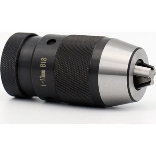 1-13mm B16 Heavy-Duty Self-locking Drill Chuck ,Self-tightening Drill Collet, b16 Chuck for Milling &Drilling