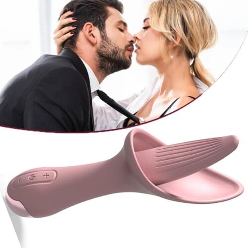 Clit Vagina Licking Nipple Massage Vibrator Blowjob Tongue Vibrating Oral Sexy Clitoris Stimulator Orgasm Sex Toy for Women Shop