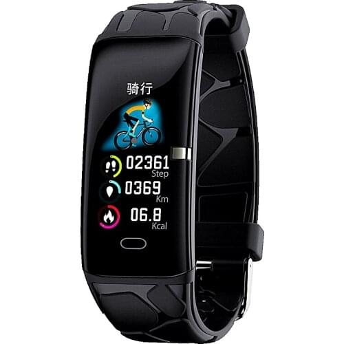 Nennbo Sports IP67 Waterproof Smart Bracelet 0.96 Inch Color Screen Blood Pressure Pedometer Sleep Monitoring Fitness Tracker