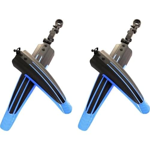 2PCS Mountain Bike Fenders Bicycle Fenders Bicycle Front and Rear Fenders Outdoor Cycling Accessories