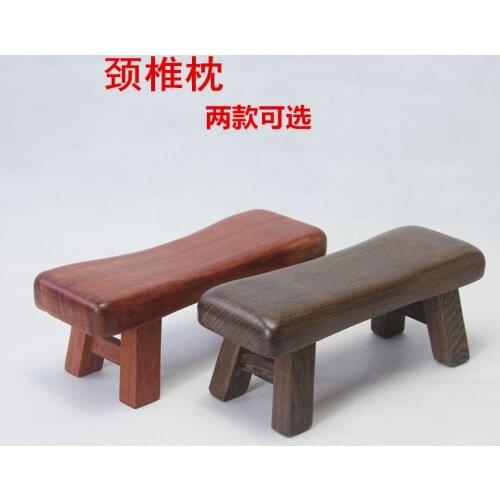 22X8CM small bench wood sleeping pillow cervical spine pillow massage cushion pillow cool pillow hard pillow headrest