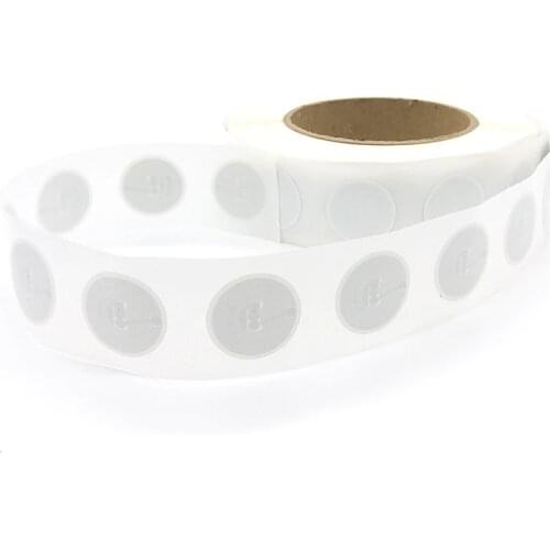 50pcs NFC NTAG215 Sticker All NFC Phone Available NTAG 215 NFC Stickers Labels Tag