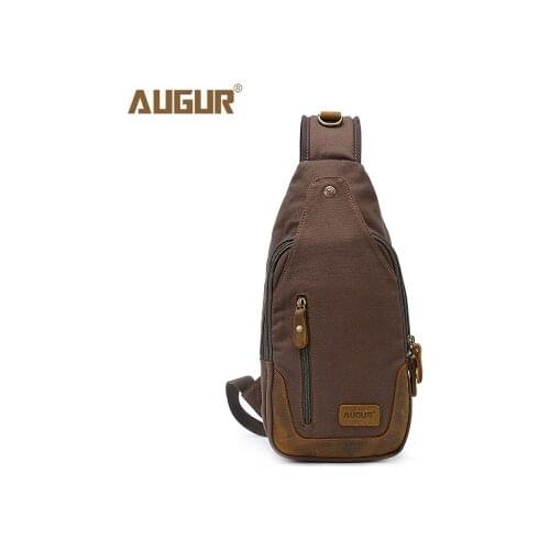 AUGUR Multi-function Canvas Mens Shoulder Bags Crossbody Bag Men Messenger Bags Male Casual Travel Bags Bolsa Masculina