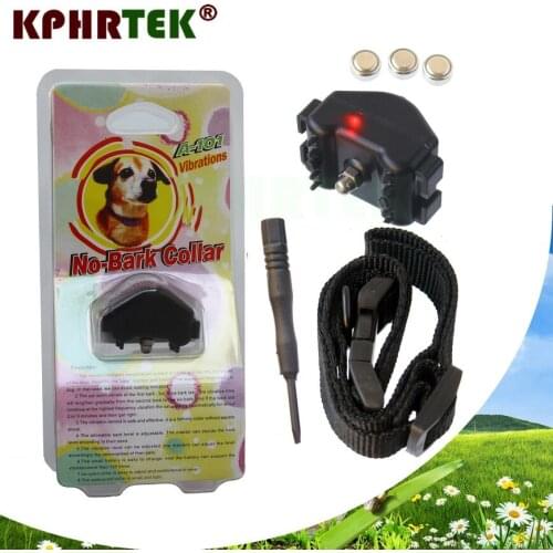 A101 Automatic Anti No Bark Dog Pet Training Vibration Anti Bark Collar 15-28nf