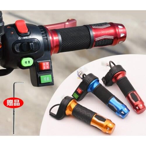 Electric Vehicle Turning Handle Accelerator Refit Three-speed Constant Speed Reversing Governor Handle Fittings