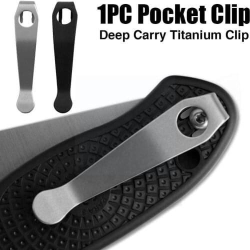 A Pocket Knife Waist Clip Folding Knife Waist Lightweight Clip Portable Outdoor Clip Pocket Rear Gadgets E6T8