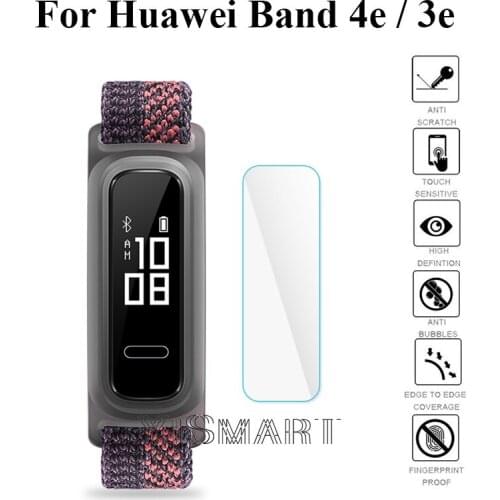 Soft TPU Protective Film For Huawei Band 4e 3e Screen Protector Replacement Smart Watch Accessories
