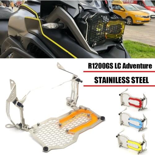 NEW Motorcycle Headlight Protector stainless steelGrille Guard Cover Protection Grill For BMW R1200GS R1250GS LC Adventure R 120