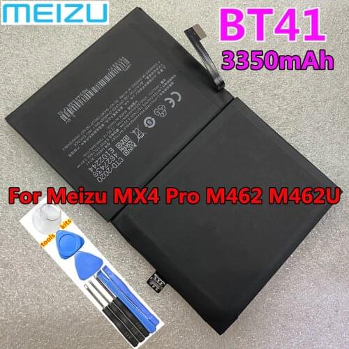 For Meizu MX4 Pro Battery BT41 100% New 3350mAh Backup Bateria Battery For Meizu MX4 Pro Smart Phone