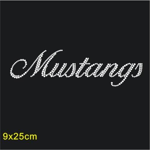 SINUAN Transfer Letters Iron-On Crystal Diamond Motif Rhinestones Clothes Stickers Craft Applique Diy Heat Transfers For Clothes