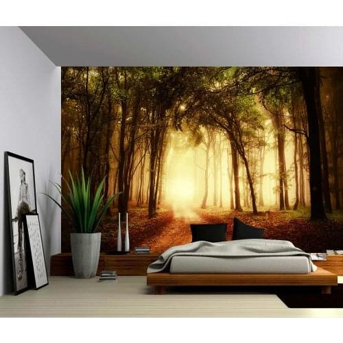 Custom 3D Photo Wallpaper Fantasy Forest Wall Mural Living Room Bedroom Vinyl Mural Waterproof Wallpaper Home Decor