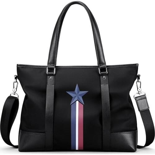 Briefcase Luxury Brand Design Fashion Laptop Briefcase Trend Casual Handbag Waterproof Wearable Burglarproof Oxford Business