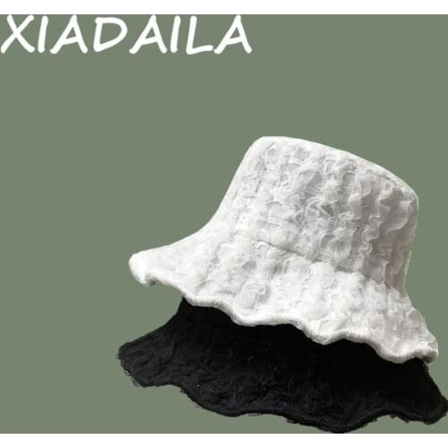 2020 New Hat for WOMEN Soft Lace Flower Wide Brim Sun Hats Floppy Summer Hat Dress Lace Ladies Hat