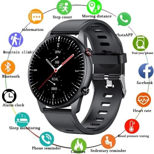 LIGE 2021 New Smartwatch Men And Women Fitness Tracker Heart Rate Blood Pressure Smart Clock Ladies Smart Watch Apple Android