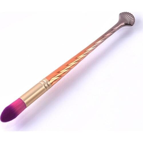 1Pcs Makeup Brushes Fish Special Tails Handle For Powder Blush Foundation Face Professional Beauty Cosmetics Brush Tools