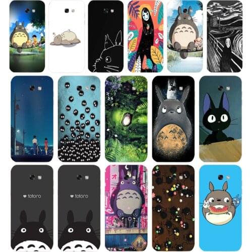30 Cute Totoro Soft Silicone Tpu Cover phone Case for Samsung Galaxy A5 2015 2016 A7 2017 A8 Plus A9 2018 A80