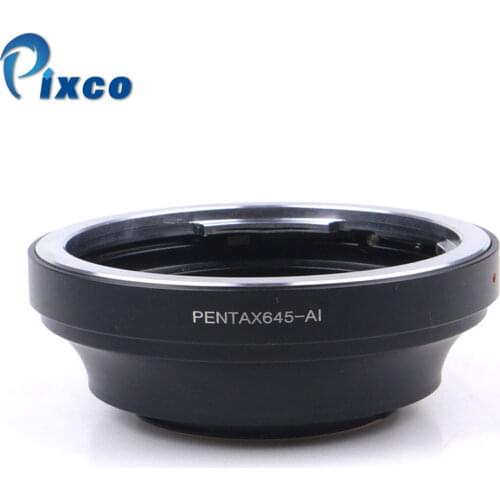 PIXCO PK/645-AI lens Adapter suit For Pentax PK 645 Lens to Nikon AI Camera