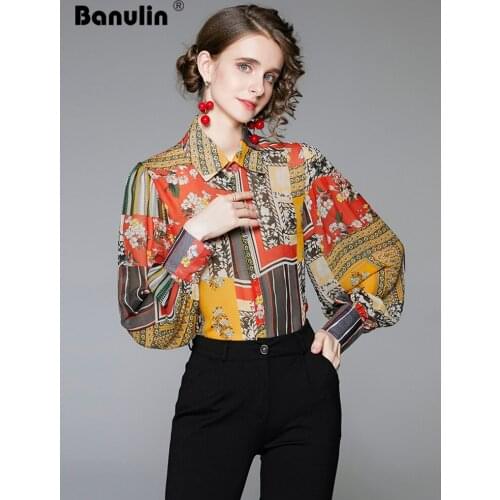 Banulin Womens Office Shirts