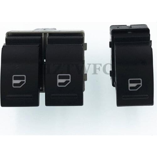 Free Shipping For VW Transporter T5 T6 2005-2014 7E0959855A 7E0959855 Power Electric Passenger Window Control Switch Button
