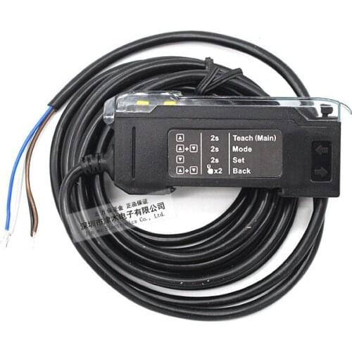 BR302-NP digital display fiber amplifier for NPN and PNP applications 6months warranty