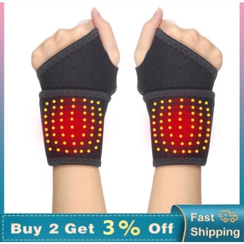 Electric Heating Wristband Protector Warm Compress Self-Heating Wrist Healing Instrument Joint Care Unisex for Arthritis