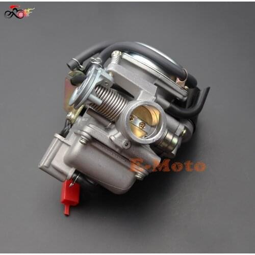 GY6 125cc 150cc PD24 24mm Carburetor Carb Scooter ATV Go Kart SunL Roketa Lance Coolster Taotao E-Moto New