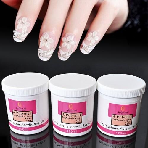 MAFANAILS White Acrylic Powders